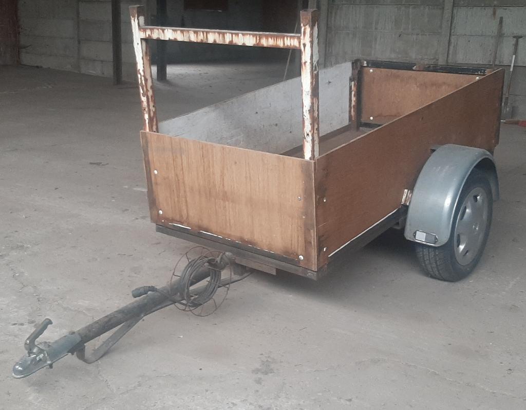 aanhangwagen, Ophalen, Gebruikt
