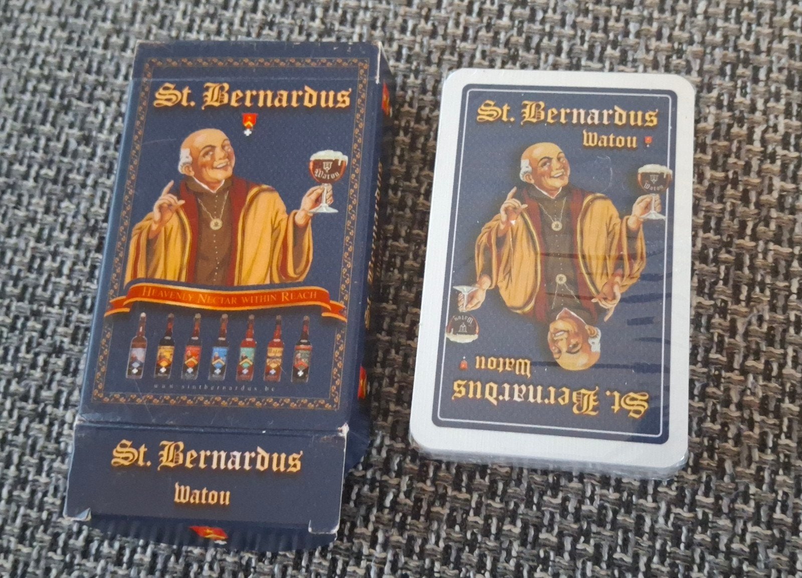 Nieuw speelkaarten Belgisch bier Sint Bernardus Watou, Ophalen of Verzenden, Nieuw, Speelkaart(en)