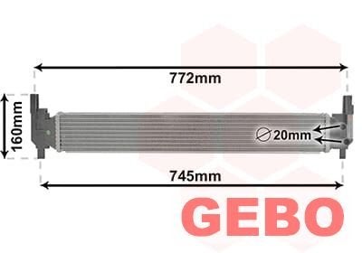 Audi A1 2010 t/m 2014 radiateur intercooler 1.2 TFSI 6R0 145, Auto-onderdelen, -, -, Nieuw, -