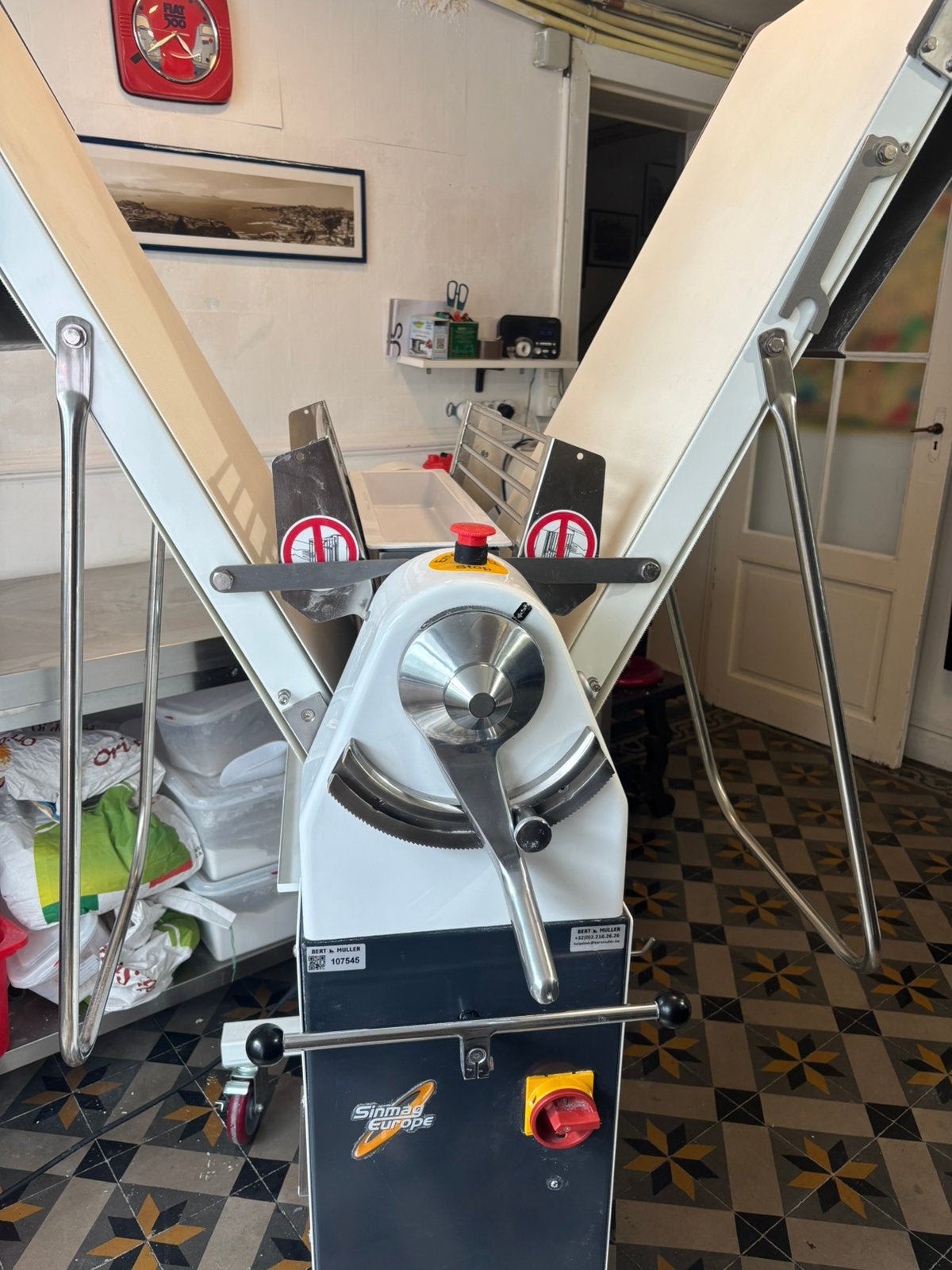 Laminoir boulangerie SM520F-Sinmag, Enlèvement, Utilisé, Boulangerie et Boucherie