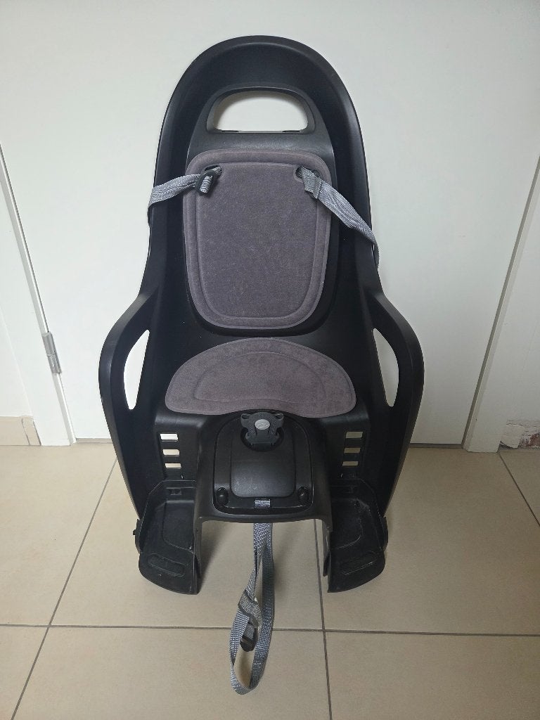 Fietszitje, Fietsen en Brommers, Fietsaccessoires | Fietsstoeltjes, Ophalen, Achterzitje, Gebruikt, 9 t/m 18 kg