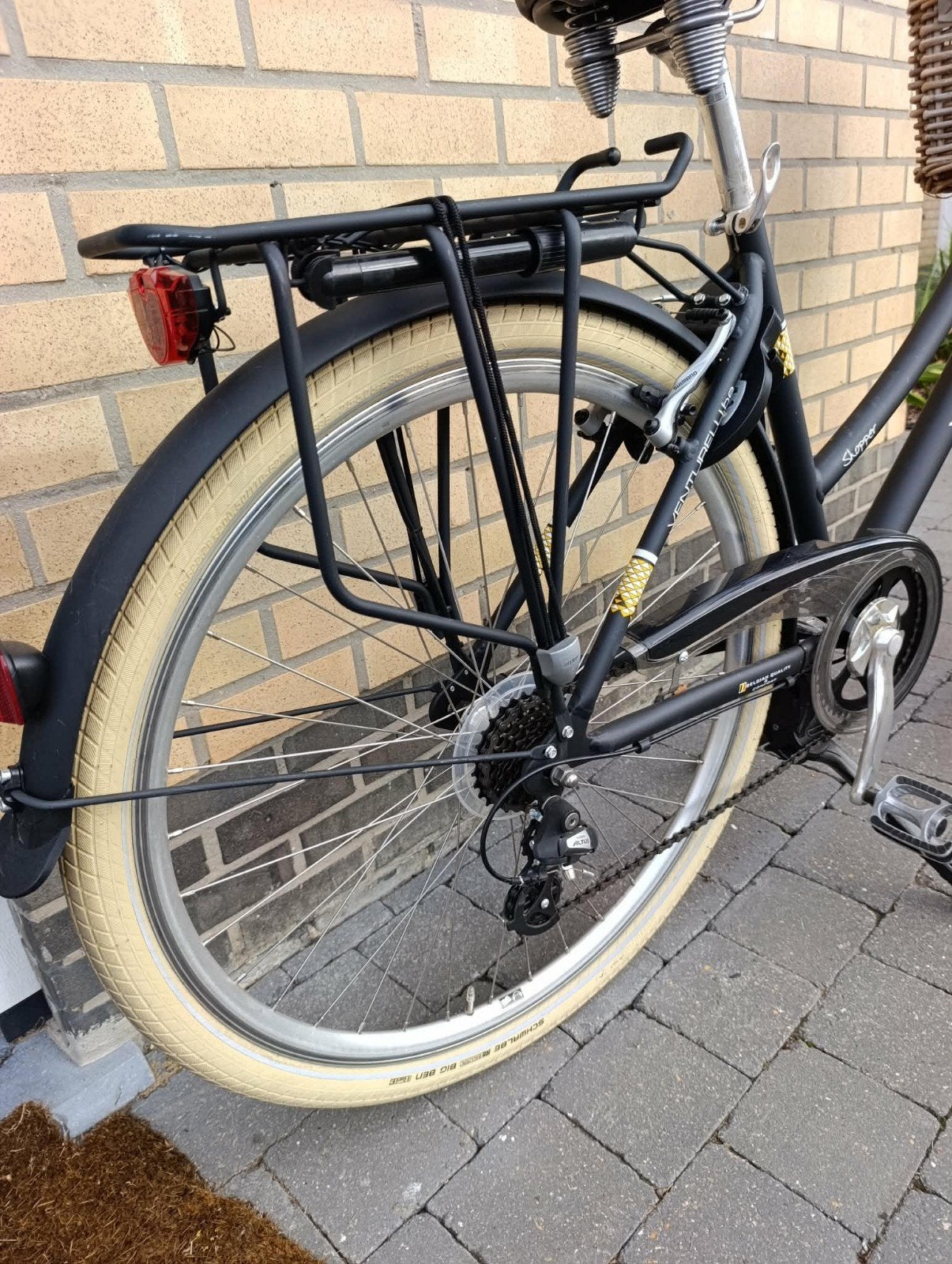 dames fiets, Velgrem, Versnellingen, Zo goed als nieuw, Ophalen