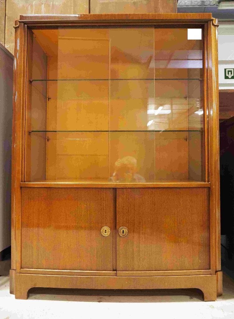 De Coene VITRINE, model KAMINA, Art Deco 50 Decoene Kortrijk, Ophalen