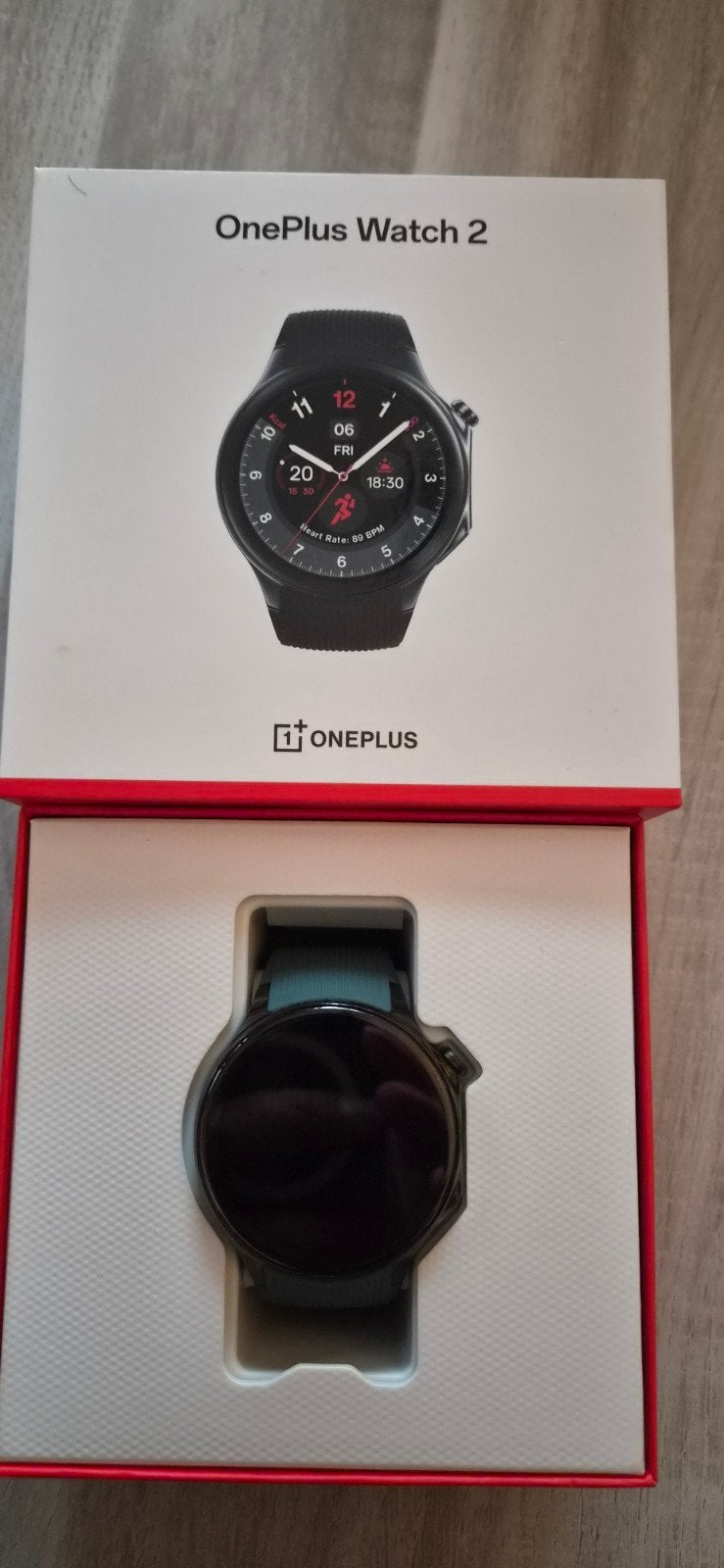 One plus Watch 2, Ophalen of Verzenden, Gebruikt, Grijs, One plus