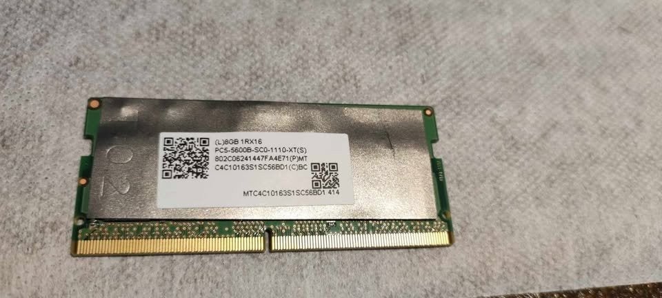ram geheugen 16 gb (2x8gb) ddr5 5600, Computers en Software, Nieuw, Ophalen of Verzenden, DDR5, Laptop