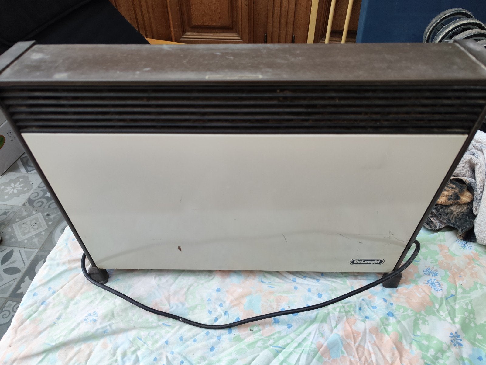 DeLonghi convector kachel, Ophalen