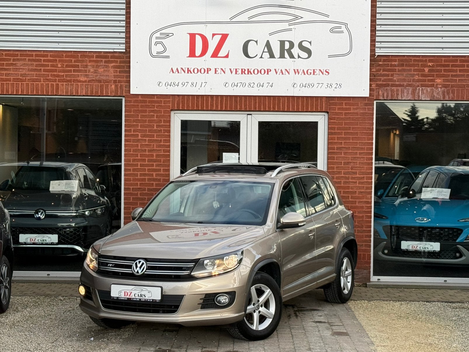 VOLKSWAGEN TIGUAN R-LINE 1.4TSI 150CH DSG |NAVI | TOIT PANO, Autos, Volkswagen, Cuir, Achat, Entreprise, 1505 kg