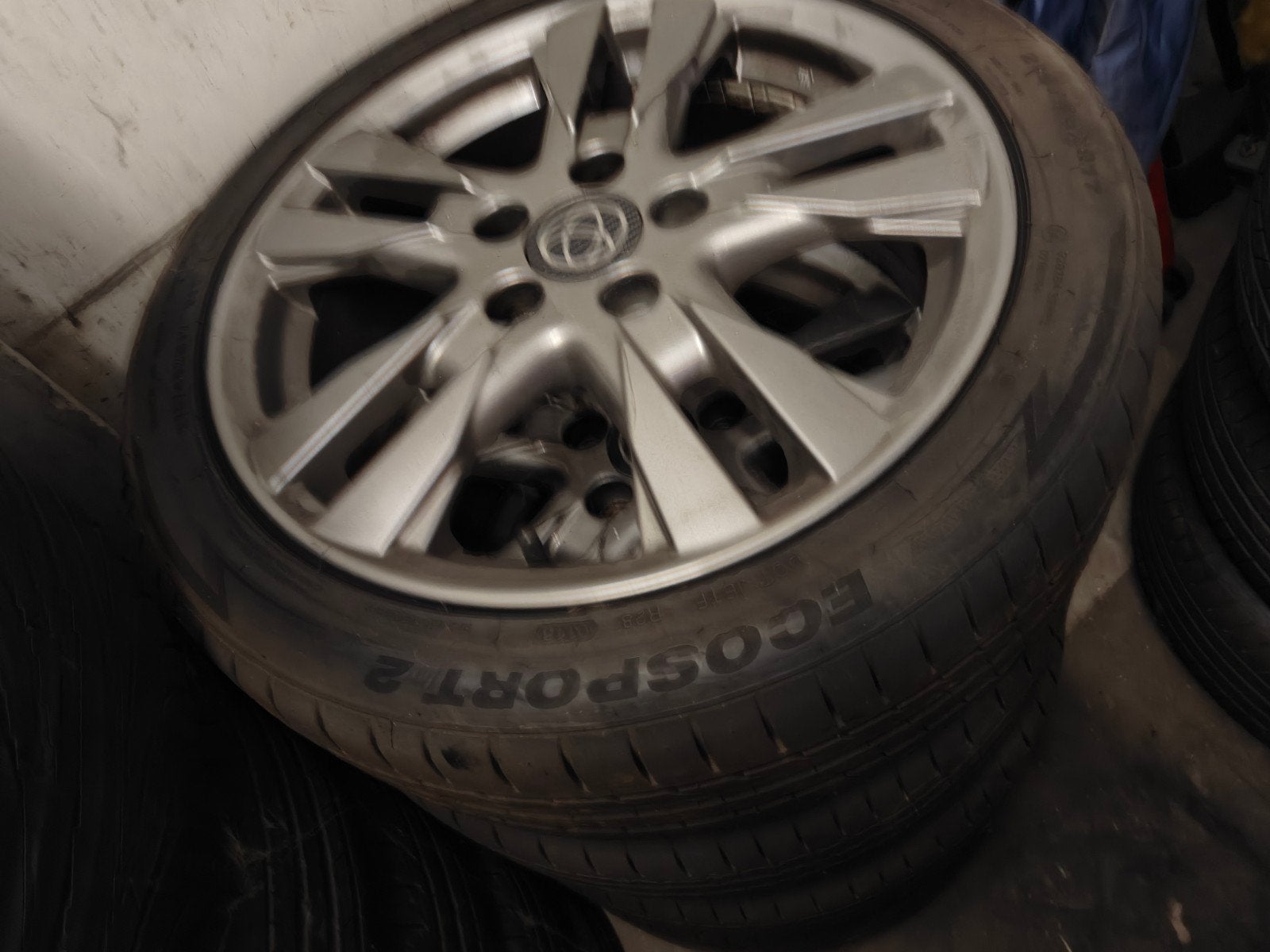 velgen Toyota Auris, Ophalen, Velg(en)
