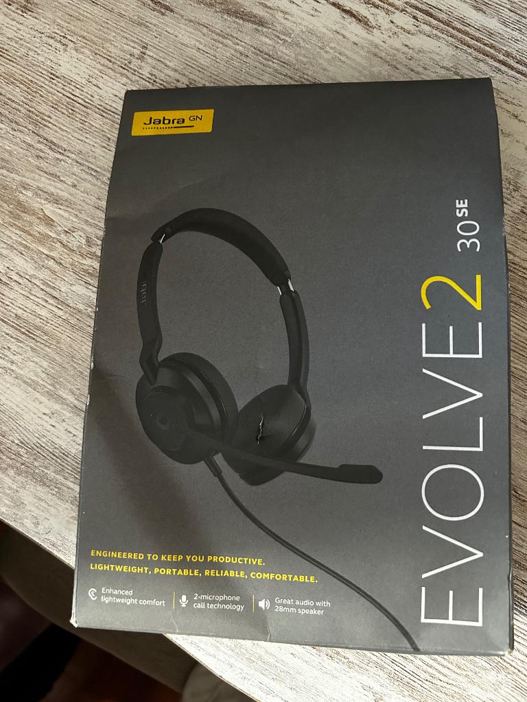 Jabra Headset, Neuf, Enlèvement ou Envoi, On-ear, Filaire