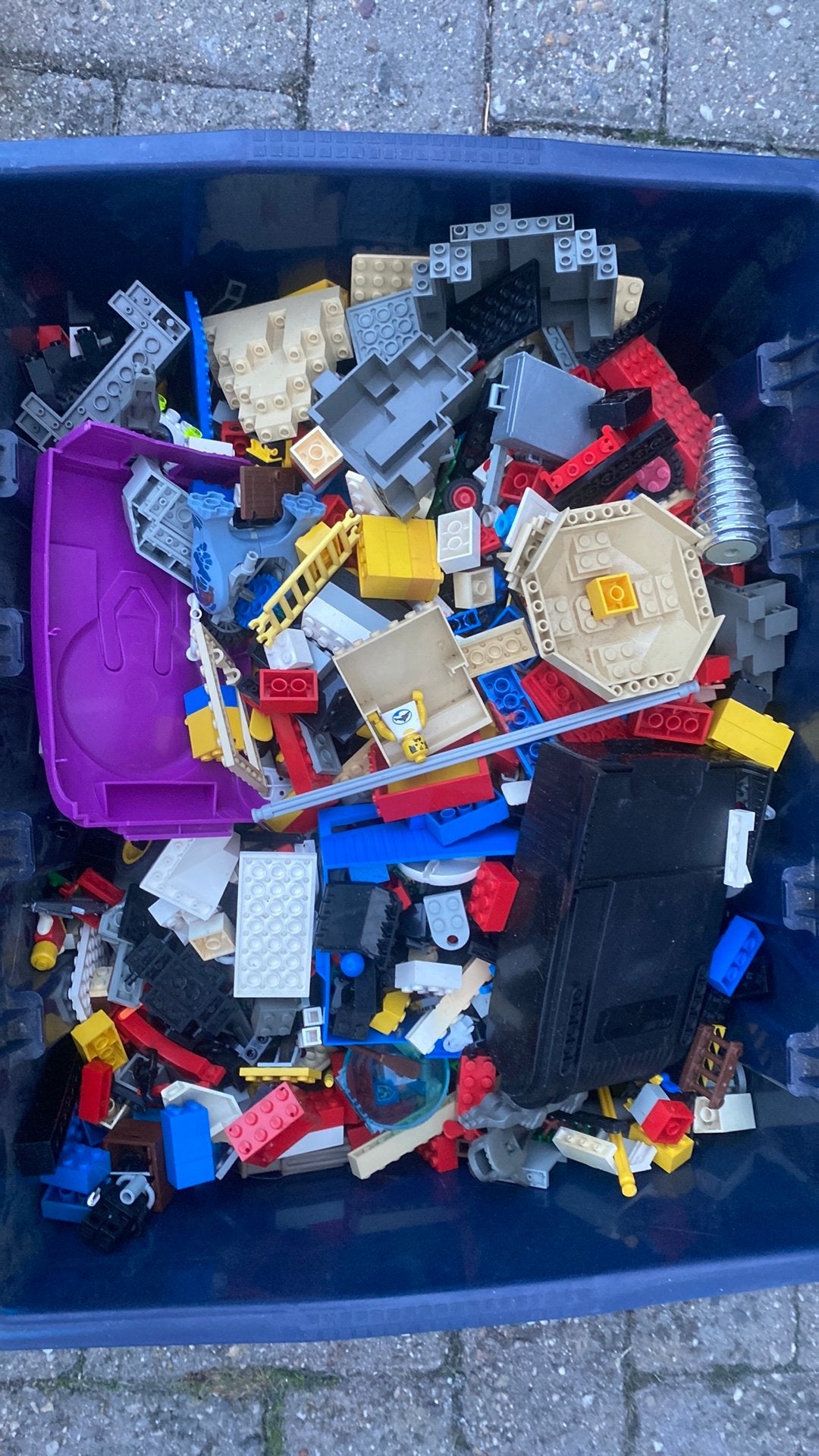 Doos vol lego, Kinderen en Baby's, Speelgoed | Bouwstenen, Ophalen, Gebruikt