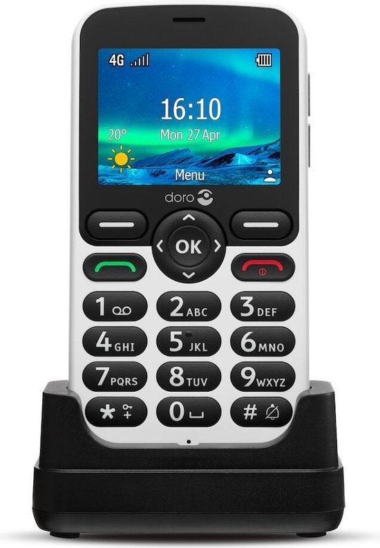 doro gsm, Ophalen, Wit, 3 tot 6 megapixel, Zo goed als nieuw