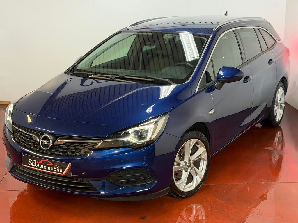Opel Astra Sports Tourer 1.2 Turbo/COCKPIT/BI-XENON/GARANTIE, 1199 cc, Blauw, Leder, Bedrijf