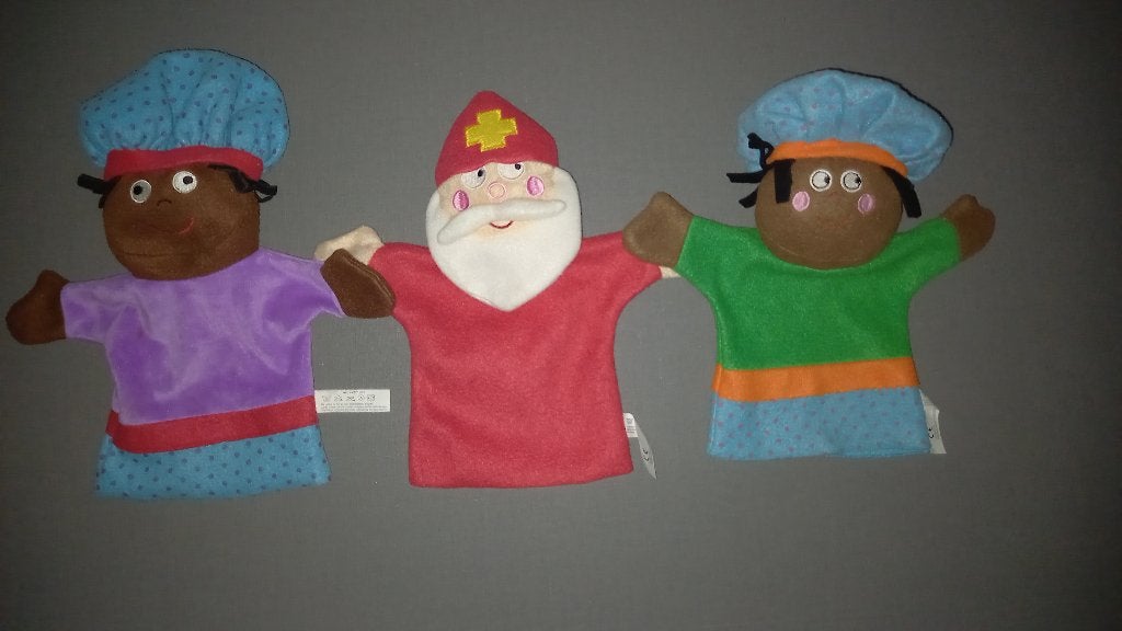 Sinterklaas handpoppen, Ophalen of Verzenden, Gebruikt, Hema