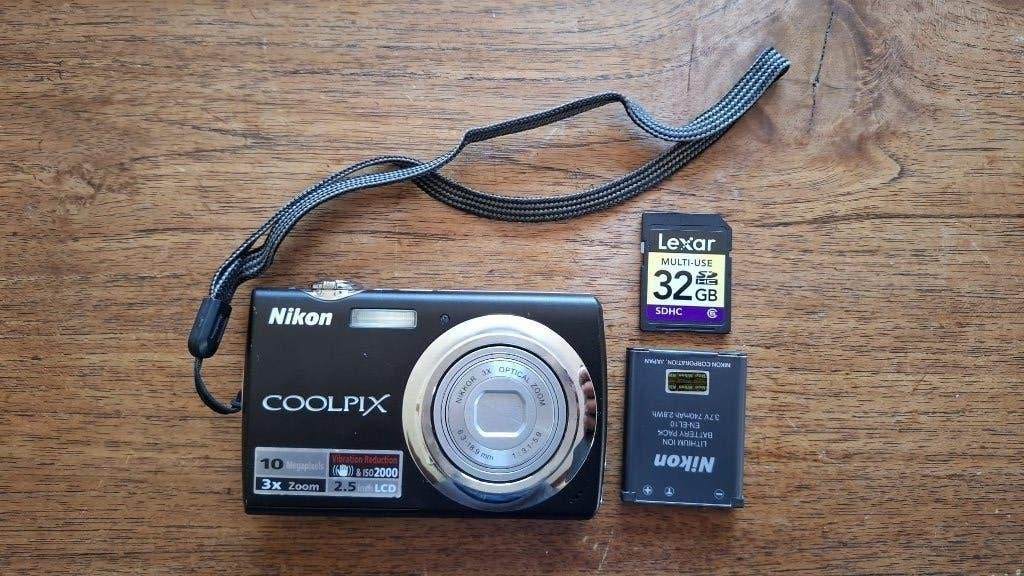Nikon Coolpix S220 camera, 10 megapixel, Audio, Tv en Foto, Fotocamera's Digitaal, Gebruikt, 10 megapixels, Ophalen of Verzenden