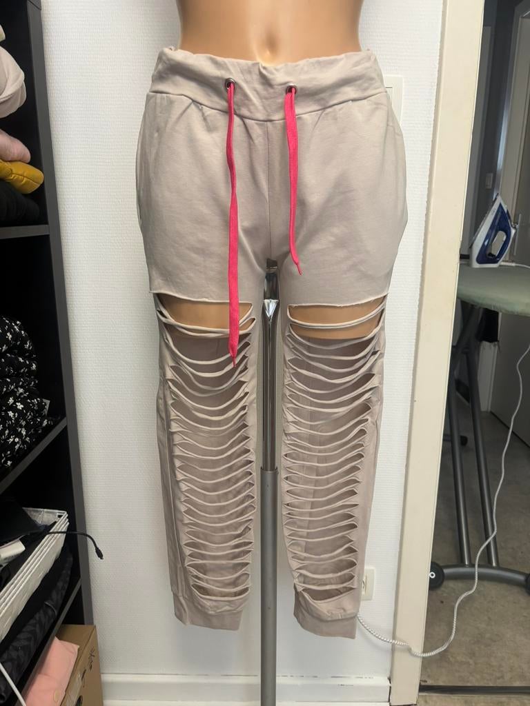 Pantalon original beige neuf, Enlèvement ou Envoi, Neuf, Beige, Longs