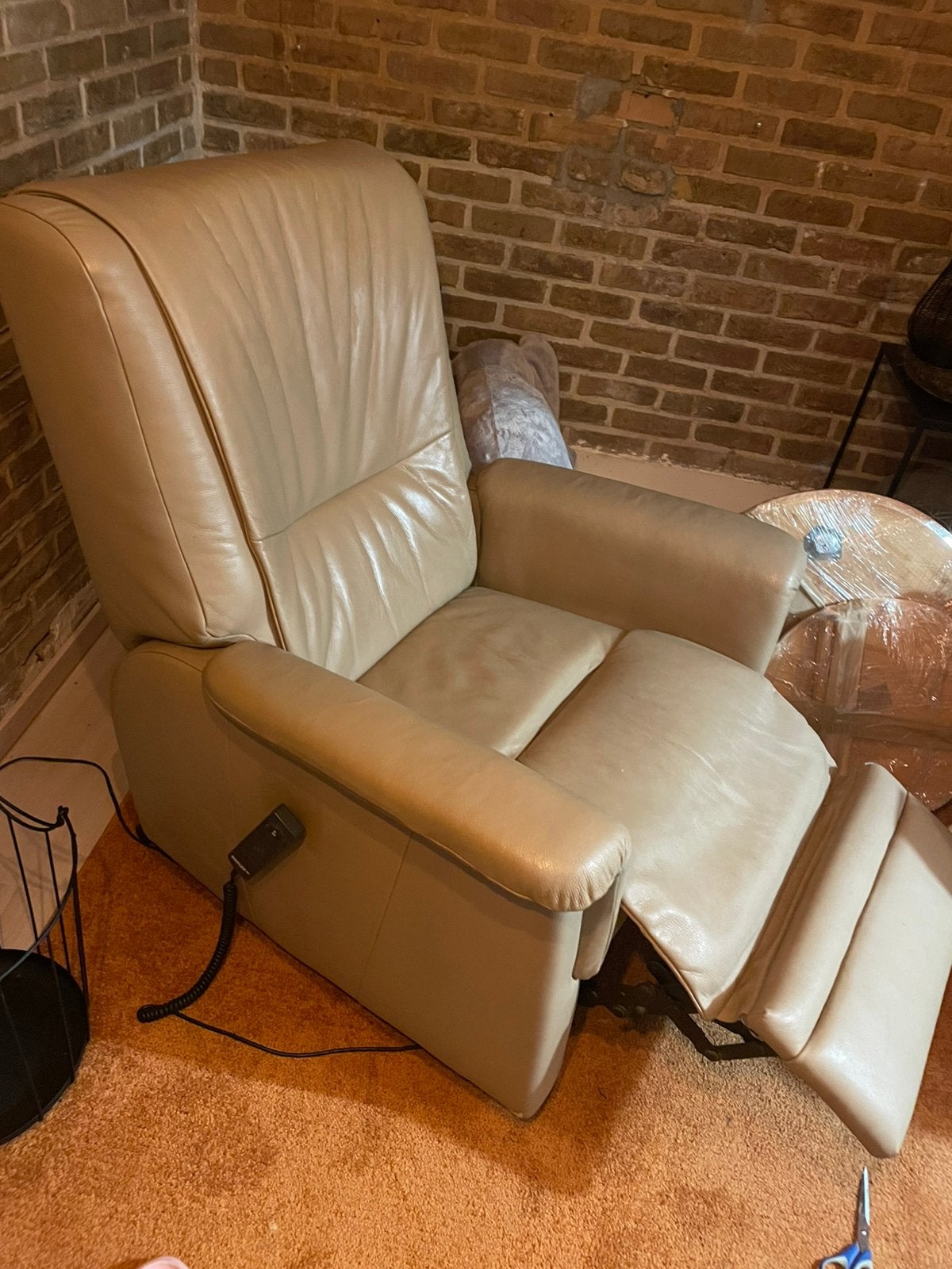 Electrische relax zetel, Ophalen, Zo goed als nieuw