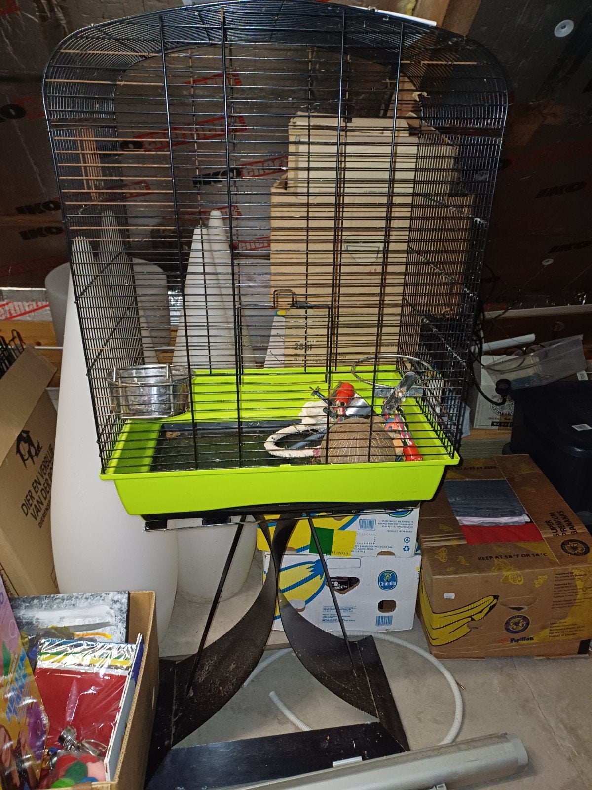 Prix des cages par cage, Enlèvement