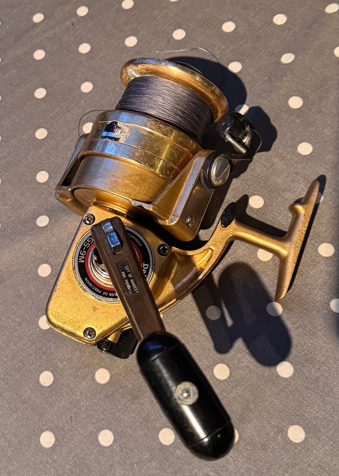 Daiwa Moulin GS9, Sports nautiques & Bateaux, Pêche à la ligne | Pêche en mer, Enlèvement ou Envoi, Comme neuf, Moulinet