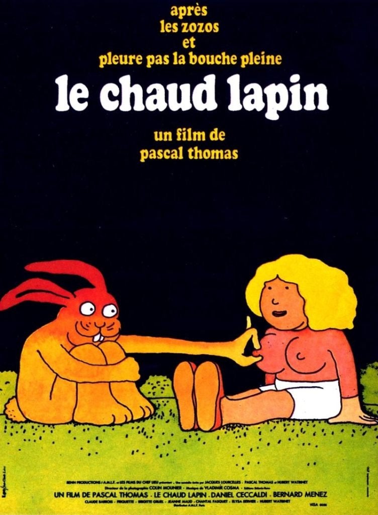 16mm speelfilm -- Le Chaud Lapin (1974), Ophalen of Verzenden, 16mm film