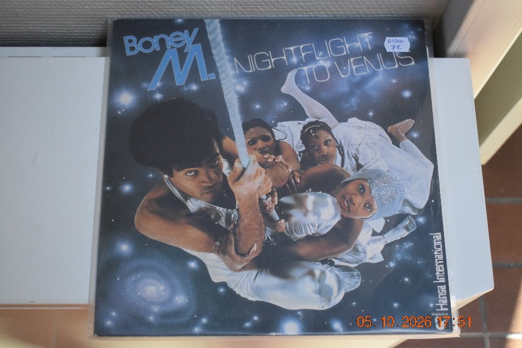 2 LP's : "Boney M." (Disco), Beschermende buitenhoes, Ophalen of Verzenden, Gebruikt, LP