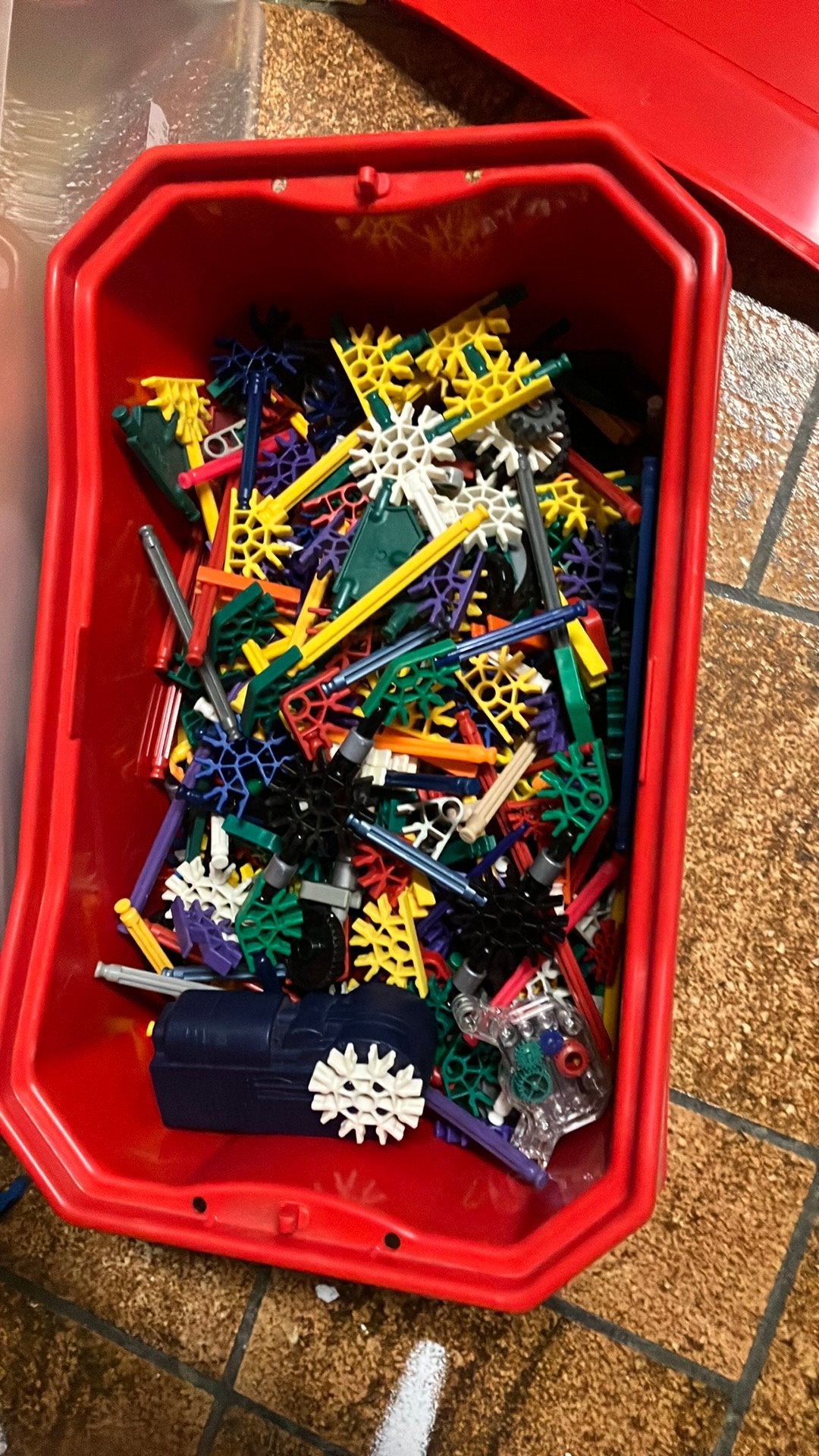K’nex, Kinderen en Baby's, Speelgoed | Bouwstenen, Ophalen, Gebruikt, K'nex