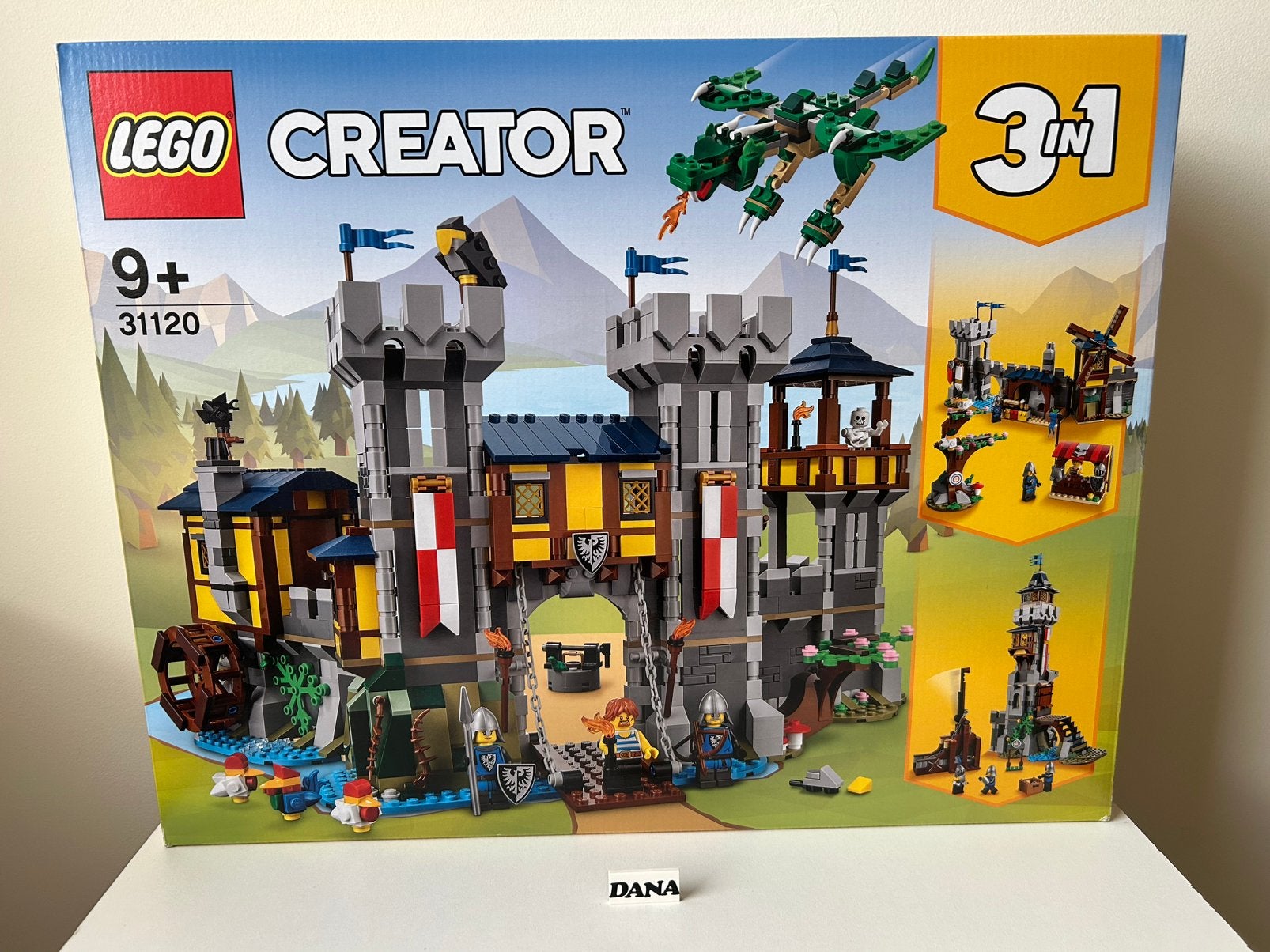 Lego Creator 3in1 Middeleeuws kasteel (31120)Nieuw!, Lego, Nieuw, Ophalen of Verzenden, Ongeopend/sealed