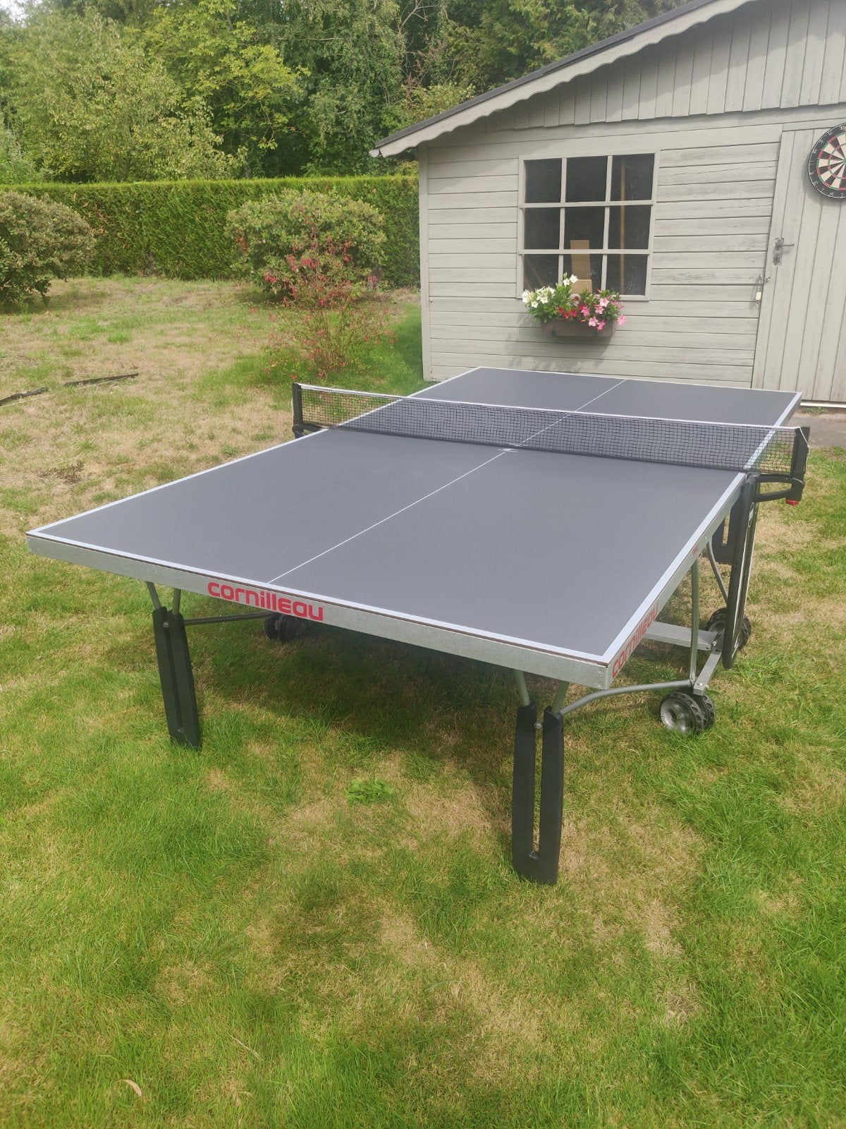 Table de Ping-pong Cornilleau en excellent état, Sport en Fitness, Tafeltennis, Ophalen, Zo goed als nieuw, Tafel Outdoor, Inklapbaar