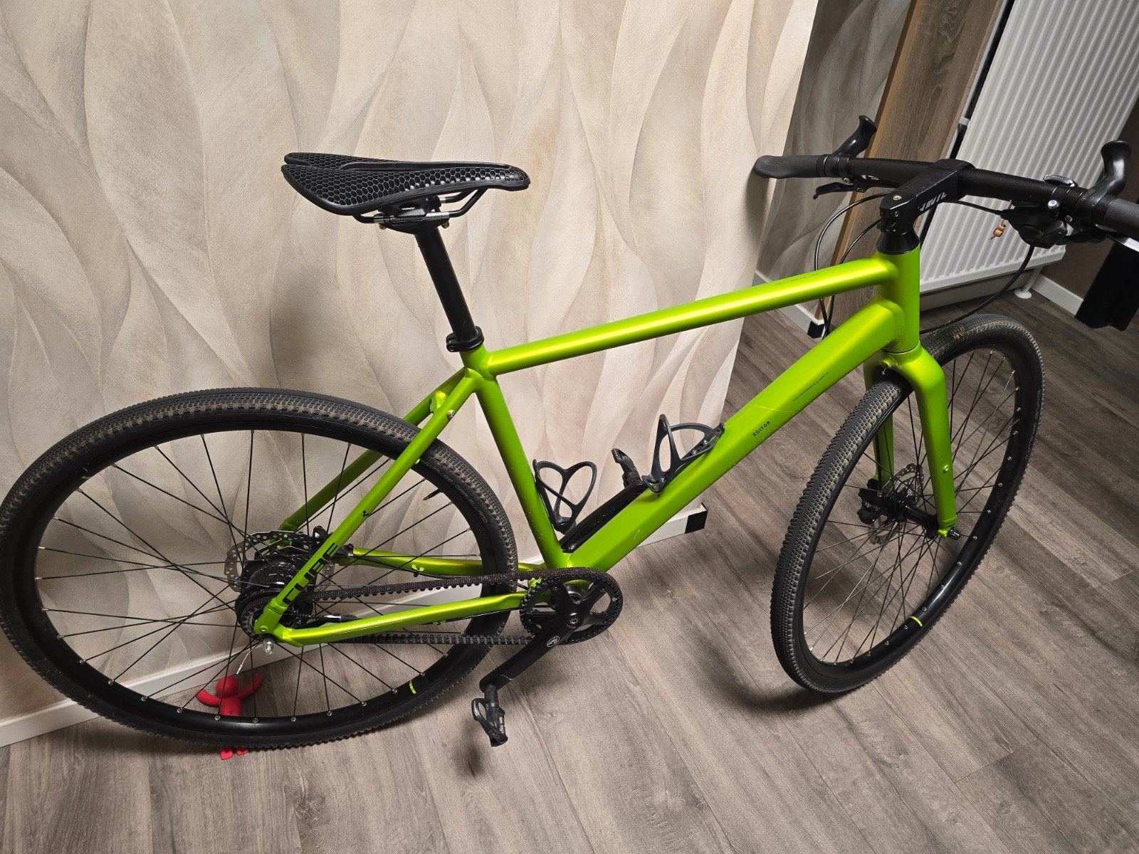 cube fiets, Ophalen