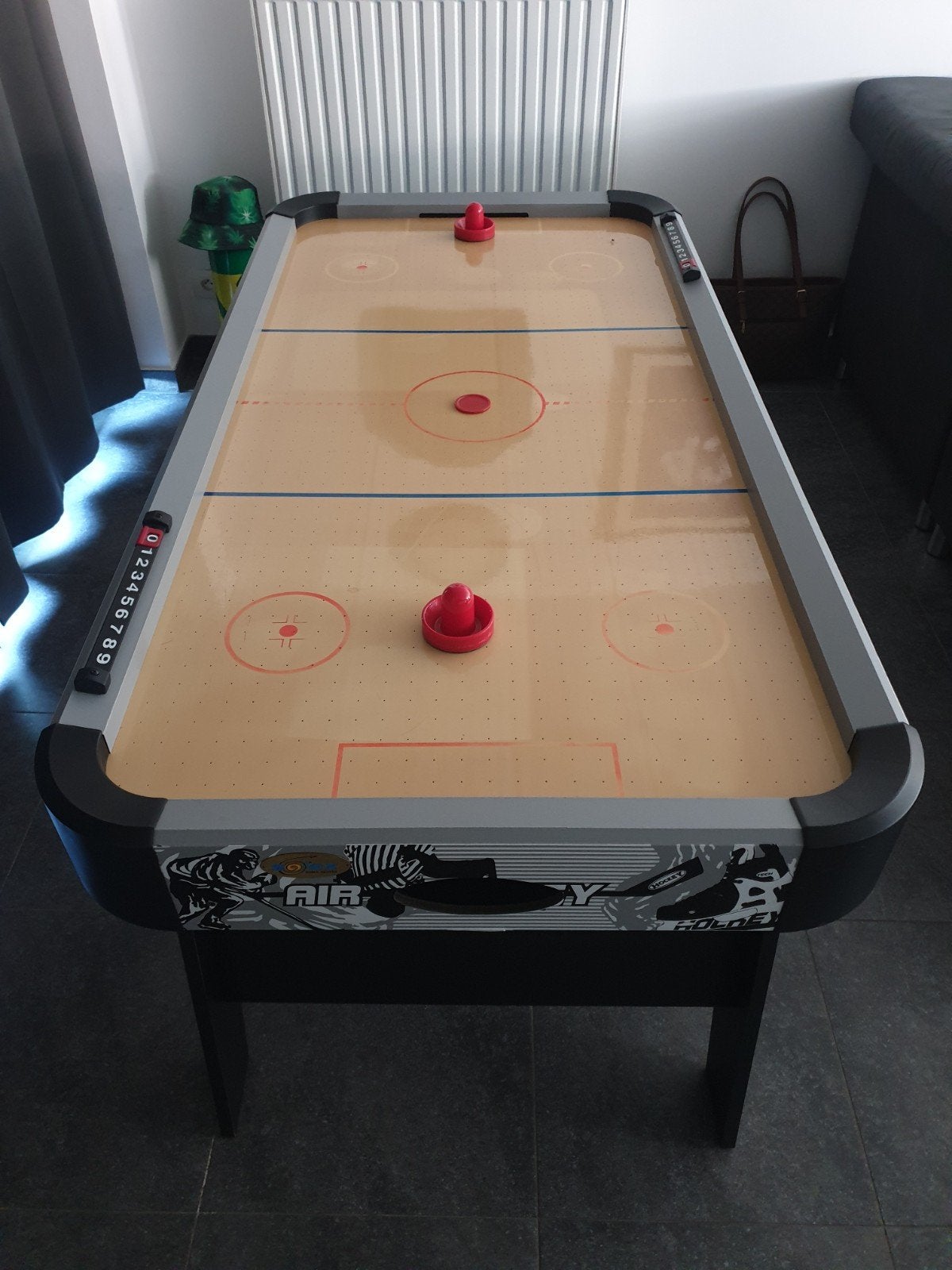 Air Hockey tafel, Sports & Fitness, Billards & Billards américains, Enlèvement, Utilisé, Autres types