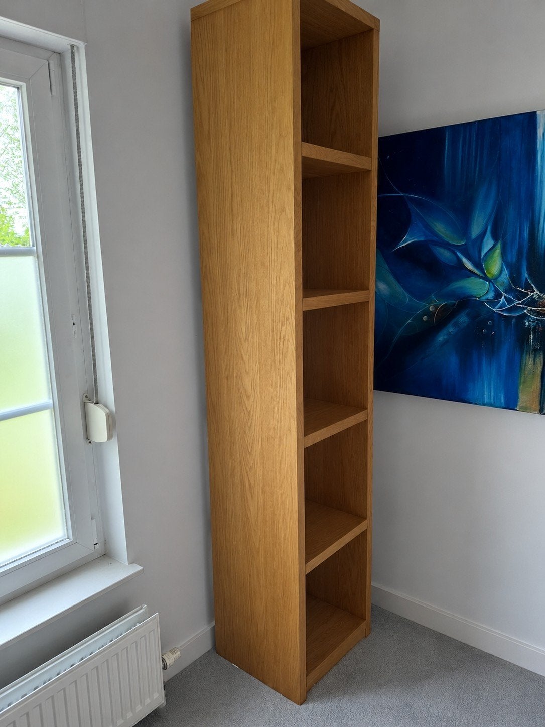 Grote houten boekenkast/ opbergkast, Huis en Inrichting, Kasten | Boekenkasten, Ophalen