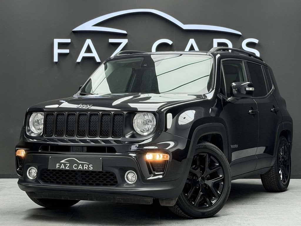 Jeep Renegade 1.0 T3 Black Star *1ER PROP + JANTES + GPS + C, Auto's, Jeep, Voorwielaandrijving, Stof, Gebruikt, Navigatiesysteem