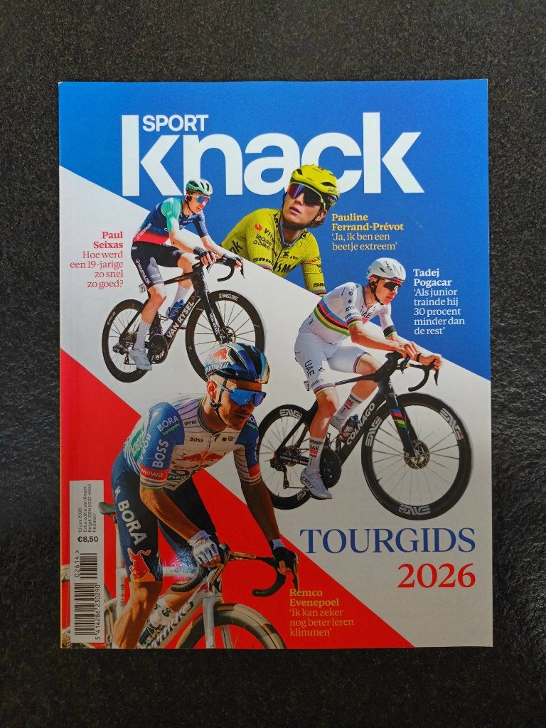 Knack Sport - Tourgids 2026, Boeken, Verzenden, Zo goed als nieuw, Sport en Vrije tijd
