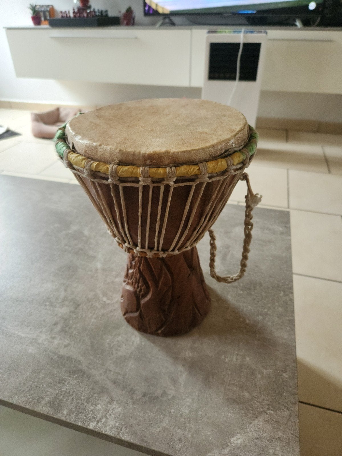 Djembe véritable., Musique & Instruments, Enlèvement, Utilisé, Autres types