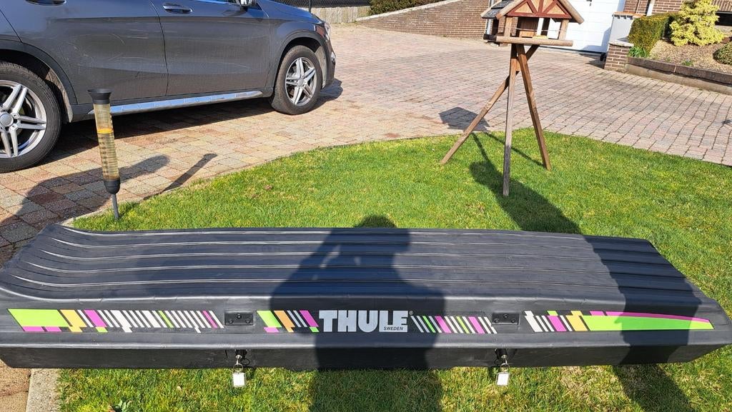 Skibox thule met sleuteltje, Auto diversen, Dakkoffers, Ophalen