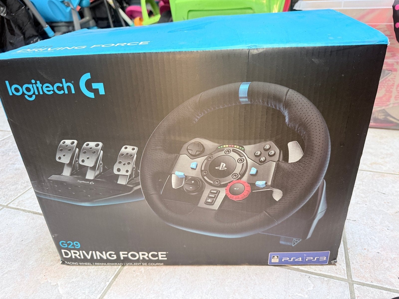 Logitech g29 stuurwielpedaal (nieuw), Ophalen of Verzenden, Zo goed als nieuw