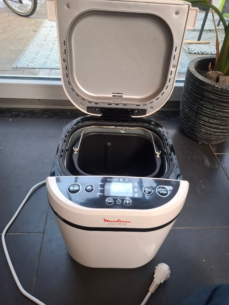 Moulinex Pain Doré broodmachine – OW210130 – 12 programma’s, Elektronische apparatuur, 800 tot 1200 gram deeg, Zo goed als nieuw