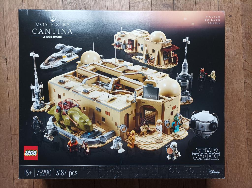Lego 75290 Star Wars Mos Eisley Cantina neuf scellé, Enlèvement ou Envoi, Neuf, Ensemble complet, Lego