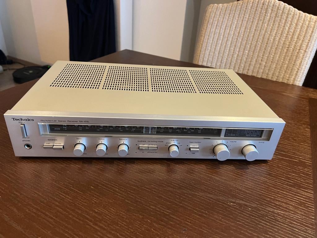Technics SA-103L receiver, Enlèvement, Utilisé, Stéréo, Moins de 60 watts