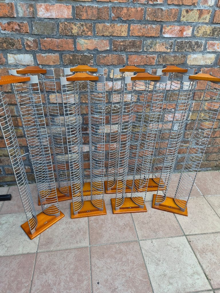 DVD rekken TnB, Huis en Inrichting, Woonaccessoires | Cd- en Dvd-rekken, Ophalen, Gebruikt, Dvd's, Metaal