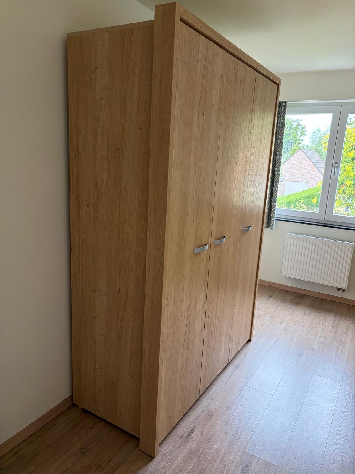 Complete 1 persoonskamer met eikenlook, Huis en Inrichting, Ophalen, Gebruikt
