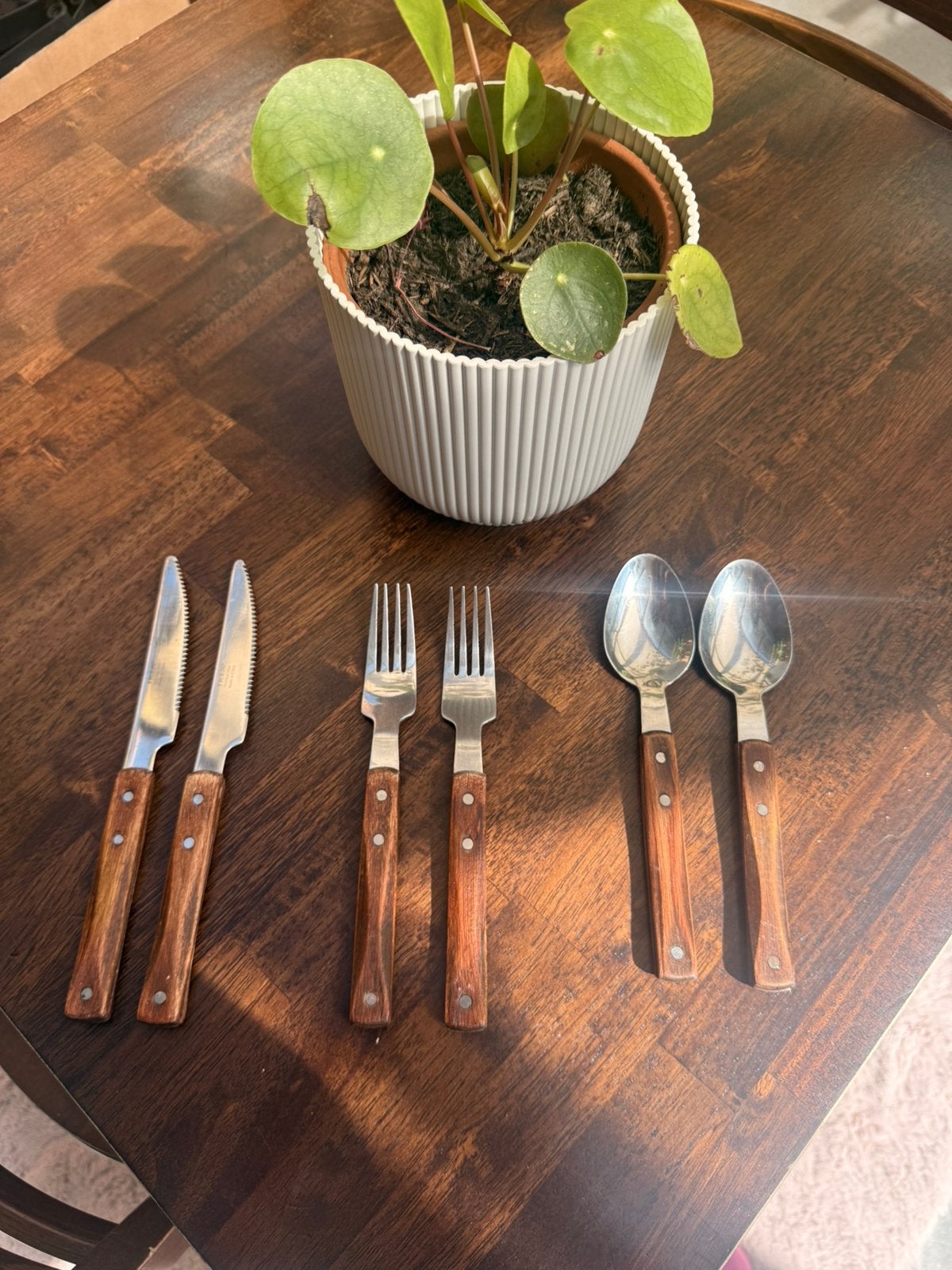 Couvert restaurant mains ( artisanal restauration), Maison & Meubles, Envoi, Comme neuf, IKEA, Bois