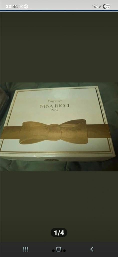 Coffret vintage Nina Ricci  parfums, Enlèvement ou Envoi
