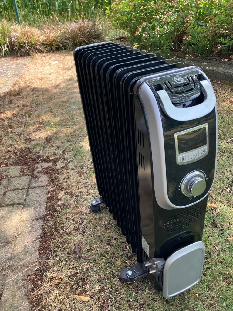 met olie gevulde radiator 2300W, Ophalen, Gebruikt, 800 watt of meer, Radiator