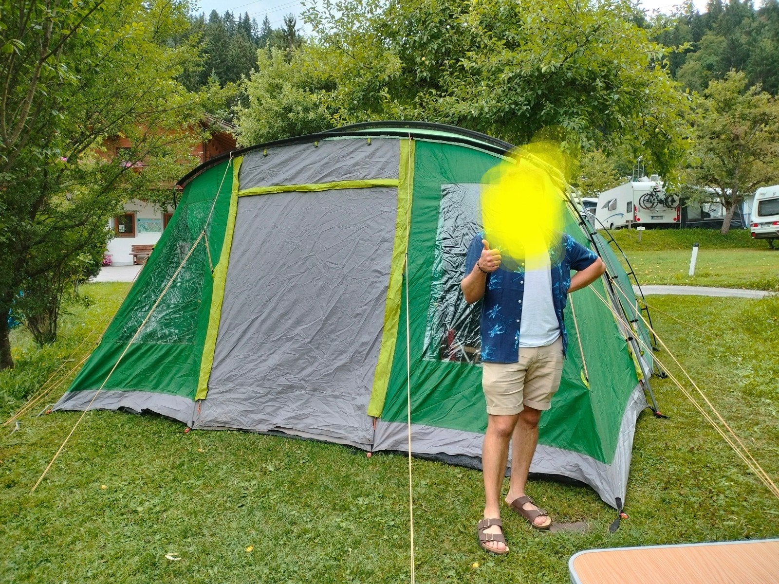 Speeltent, Ophalen
