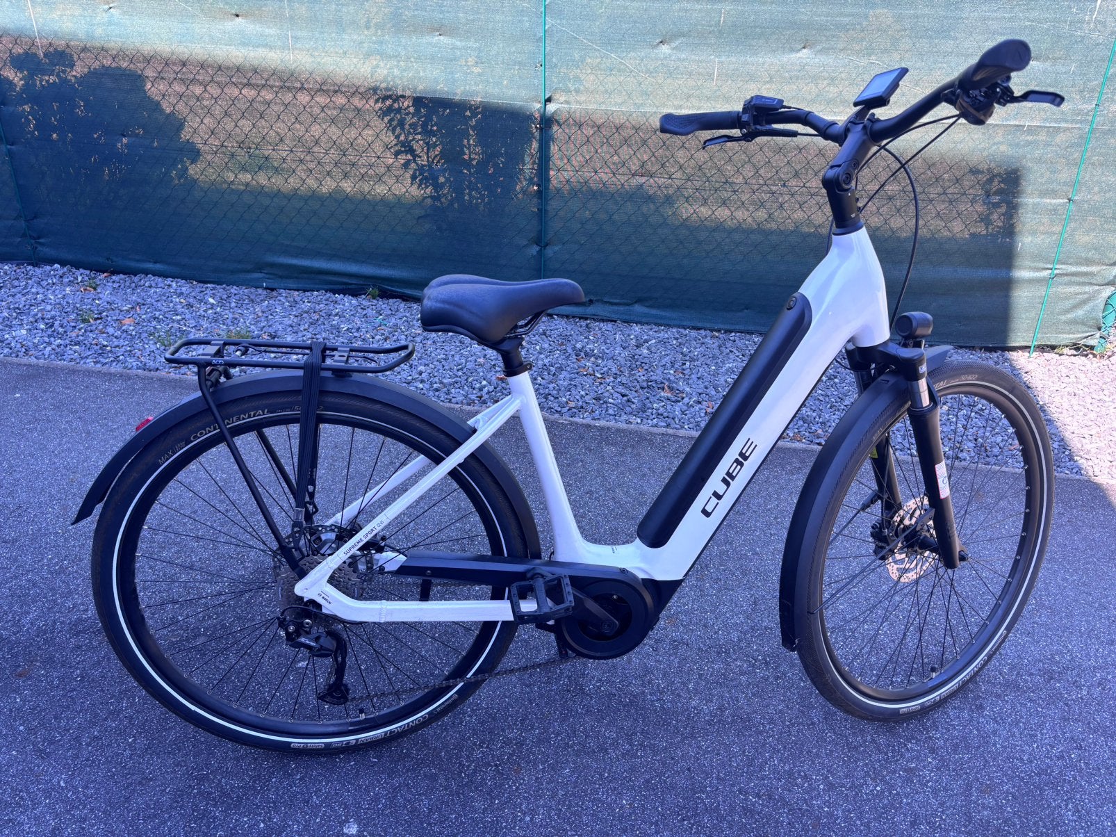 CUBE Supreme Hybrid EXC 625 slechts 415 km met ABUS slot, Fietsen en Brommers, Ophalen, Zo goed als nieuw, Cube