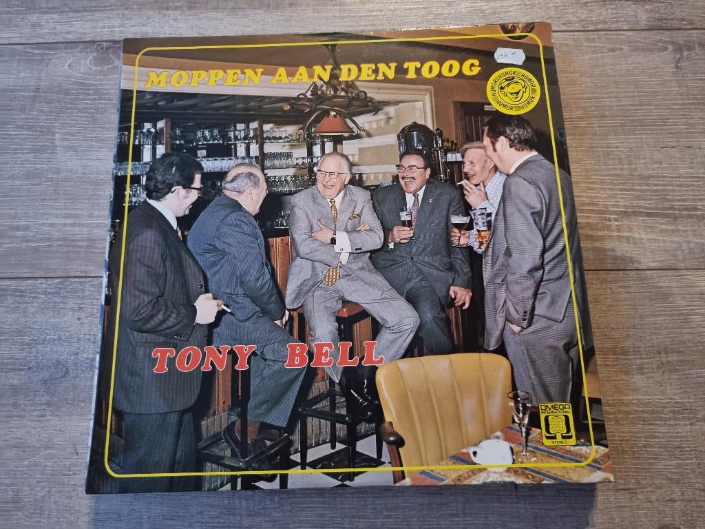 LP Tony Bell – Moppen Aan Den Toog, CD & DVD, Vinyles | Néerlandophone, Utilisé, Autres genres, 1970 - 1979, 12 pouces, Enlèvement ou Envoi