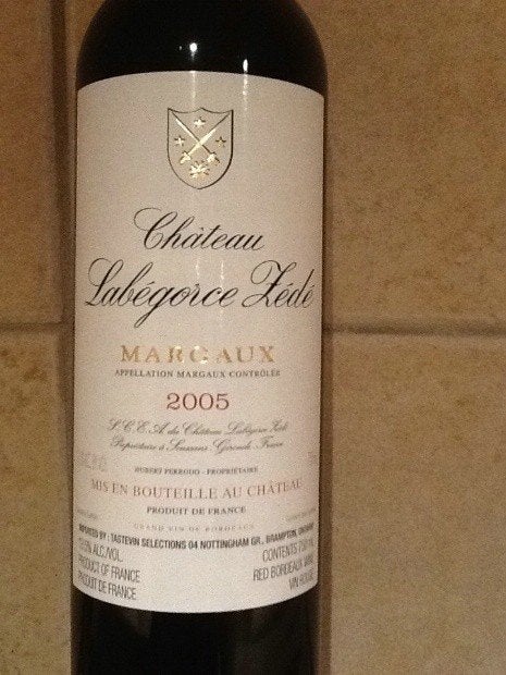 Château Labégorce Zédé 2005 2 caisses de 12, Enlèvement, Vin rouge, Pleine