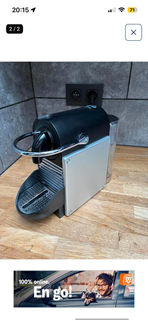 Nespresso Pixie, Electroménager, Enlèvement, Comme neuf