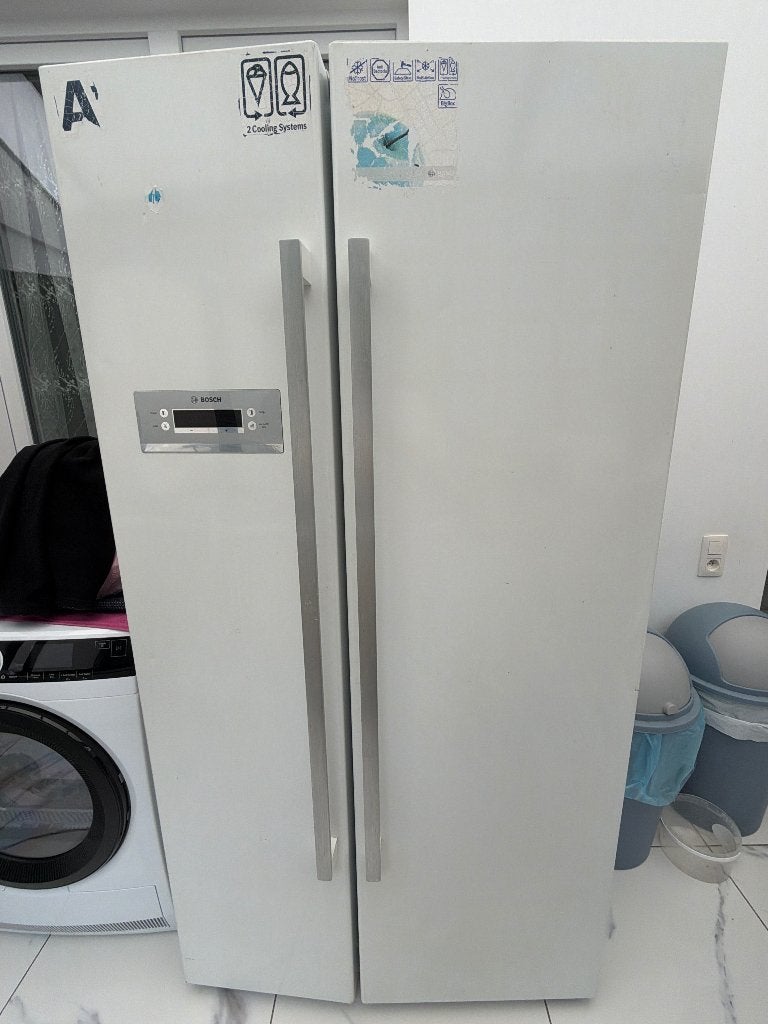 Frigo américain bosh (prix négociable), Ophalen, Gebruikt, 60 cm of meer, 160 cm of meer