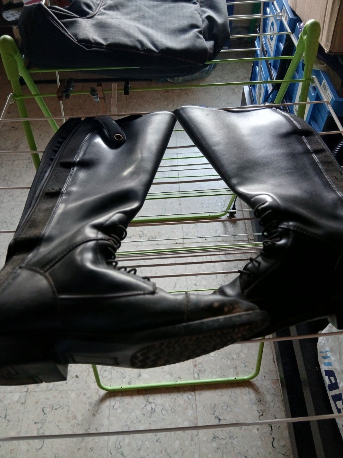 Qhp rijlaarzen Mt 40, Dieren en Toebehoren, Ophalen